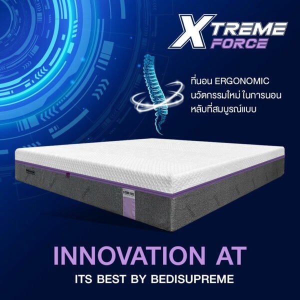 Bedisupreme Ergonomic Hybrid Memory Foam Mattress  Thickness 12 inches