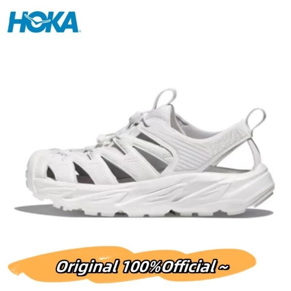 Hoka one one hopara genuine black sandals outdoor anti slip